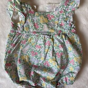 GAP Floral baby One Piece - Pink, Yellow, Green 3-6 M